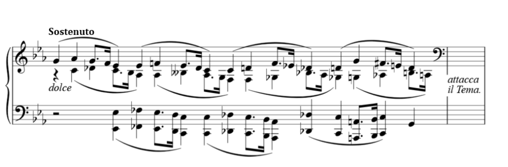 
                     Ferruccio Busoni, Skizze zum Beginn der Verbesserten Fassung von op.22
                  