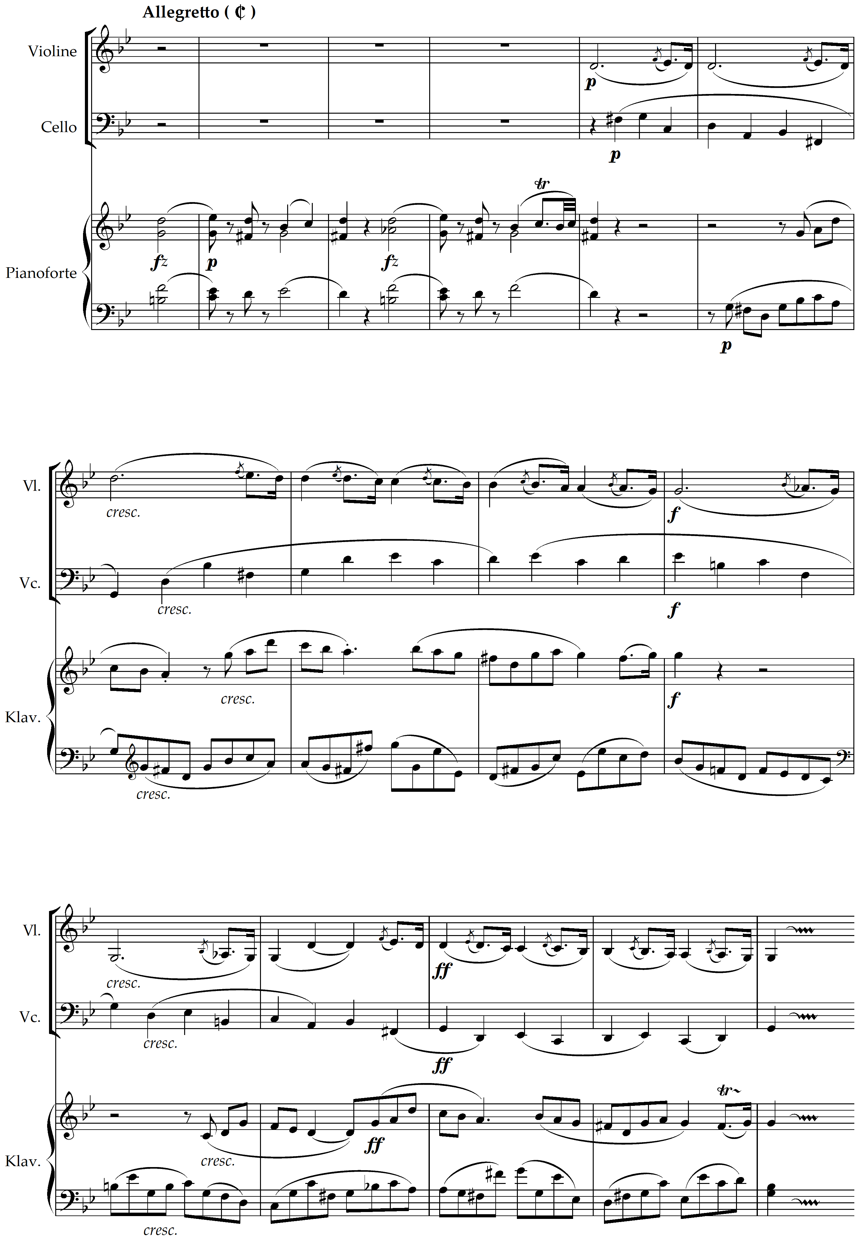 
                  Wolfgang Amadeus Mozart,
                  Klaviertrio Nr. 2 G-Dur KV 496, 3. Allegretto, Variation IV, T. 9–19
               